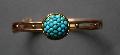 Victorian Turquoise And Gold Bangle
